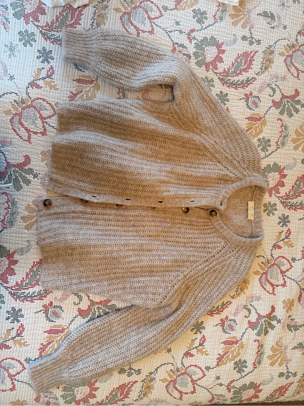 Sezane EMILE CARDIGAN - light beige - Picture 2 of 10